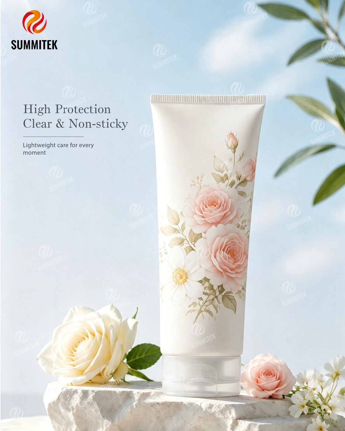 採用 PE 和 ABL 防曬包裝的客製化防曬管製造商