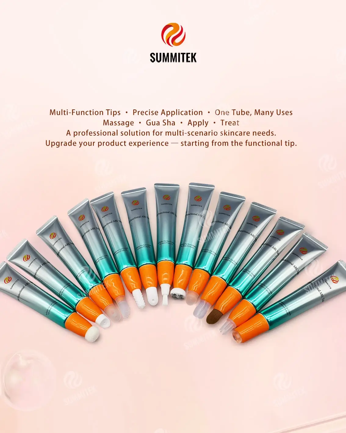 D19 Multi-Functional Applicator Tube | Custom Tips for Eye &amp; Lip Care